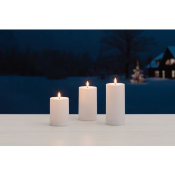 LED-ulkokynttiläsarja 3 kpl