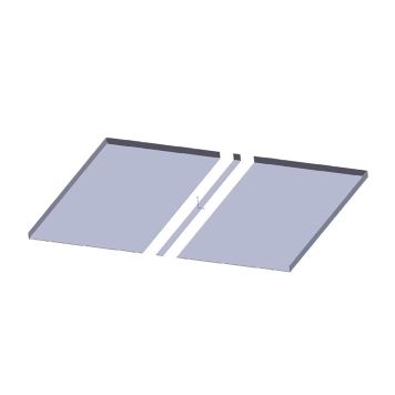 Suojakaukalo Tulvari AK-yleismalli Allaskaapille 80 cm