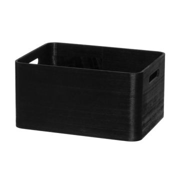 Puulaatikko 4living musta 26 x 20 x 13,5 cm