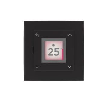 Yhdistelmätermostaatti Nobö SWT-IZB musta
