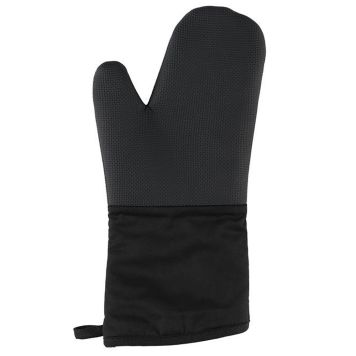 Grillikinnas Mustang musta 20 x 38 cm