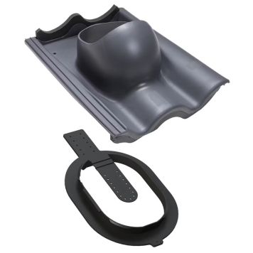 Kattolevy Vilpe Click Tiili 440 x 330 x 165 mm Harmaa