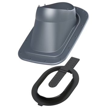 Kattolevy Vilpe Click Classic Vino harmaa 433 x 276 x 180 mm