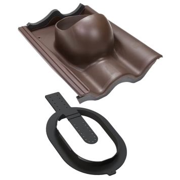 Kattolevy Vilpe Click Tiili 440 x 330 x 165 mm Ruskea