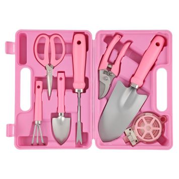 Puutarhatyökalusarja Pink 7-os