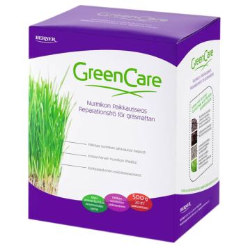 Nurmikon paikkausseos Greencare 500 g
