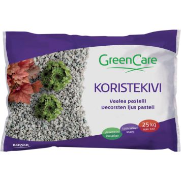 Koristekivi Greencare 25 kg vaalea pastelli