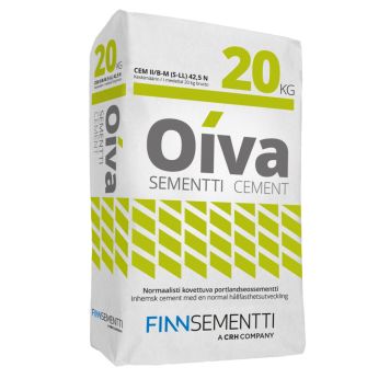 Sementti Finnsementti Oiva CEMII/B-M (S-LL) 42,5 N 20 kg
