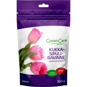 Kukkasipuliravinne Greencare 150 g