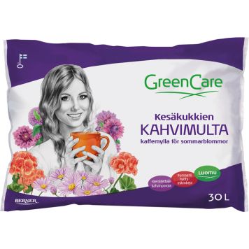 Kesäkukkien kahvimulta Greencare 30 l