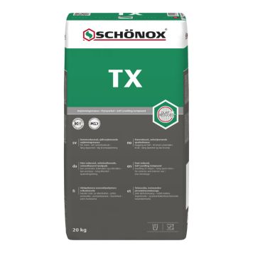 Lattiatasoite Schönox TX 20 kg dust reduced