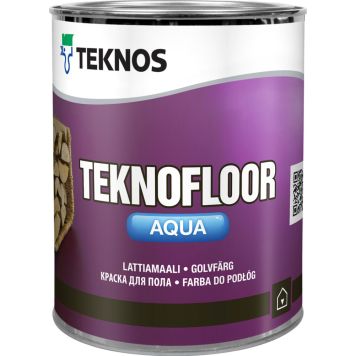 Lattiamaali Teknos Teknofloor Aqua T4017 Harmaa
