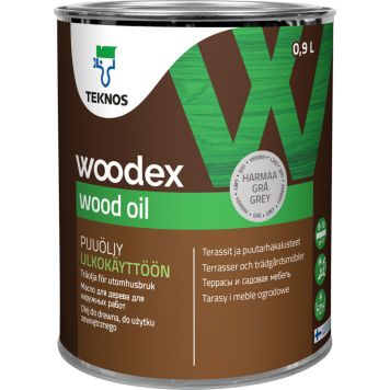 Puuöljy Teknos Woodex Wood Oil Harmaa