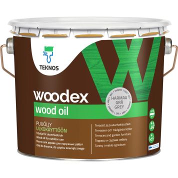 Puuöljy Teknos Woodex Wood Oil Harmaa 2,7 l