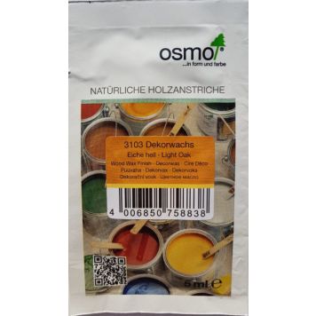 Näytepussi Osmo Color Puuvaha 5 ml vaalea tammi