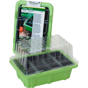 Pienoiskasvihuone Small 23 x 16 cm 12 kennoa