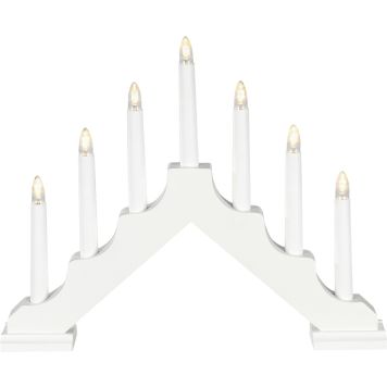 Kynttelikkö Konstsmide Valkoinen