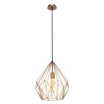 Riippuvalaisin Eglo Carlton 60 W Kupari