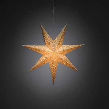 Paperitähti Konstsmide Kultakuvio 60 cm