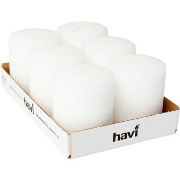 Hautakynttilä Havi täyttöpakkaus 6 kpl