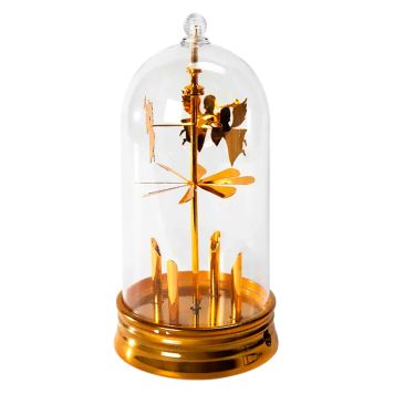 Pöytäkoriste Konstsmide Enkelikello kulta Ø 13,3 x 26,5 cm