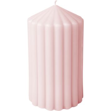 Pöytäkynttilä Havis vekki 68 x 130 mm roosa