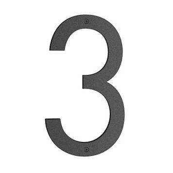 NORDIC Talonumero Beslagsboden numero 3 Musta