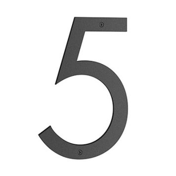 NORDIC Talonumero Beslagsboden numero 5 Musta