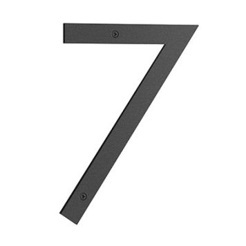 NORDIC Talonumero Beslagsboden numero 7 Musta