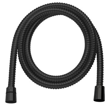 Suihkuletku Damixa mattamusta 150 cm