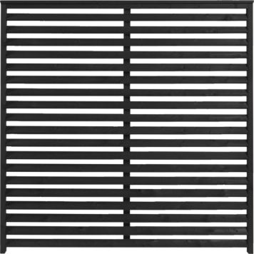 Aitapaneeli Funkis 160 x 160 cm musta