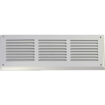 Vapaavirtaussäleikkö FläktGroup HUS 300 x 100 Teräs valkoinen