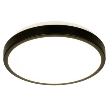 Kattovalaisin Aneta Veroli Ø 30 x 6,5 cm Musta