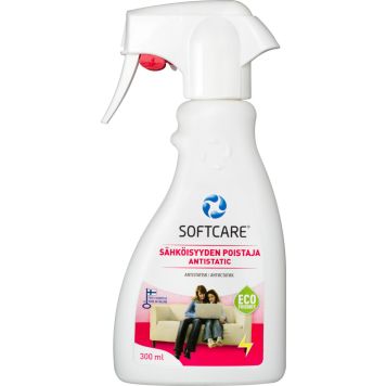 Sähköisyyden poistaja Softcare 300 ml