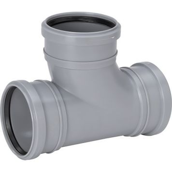 Muhvihaara Uponor 110/75 x 88,5, Pyöristetty, Harmaa