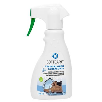 Vesipohjainen kenkäsuoja Softcare 300 ml