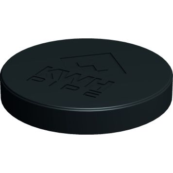 Salaojakaivon kansi Uponor musta Ø 315 mm