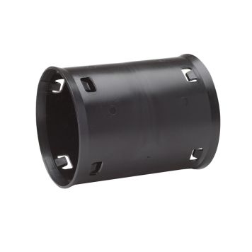 Salaojan kaksoismuhvi Uponor musta Ø 110 mm