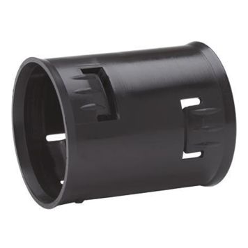 Liitosholkki Uponor peltosalaoja musta Ø 50 mm