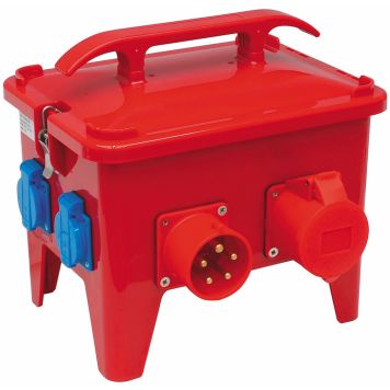 Pinottava työmaakeskus Malmbergs vikavirtasuoja 32A 290 x 300 x 280 mm