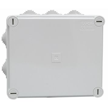 Kytkentäkotelo Malmbergs vaaleanharmaa 153 x 110 x 66 mm