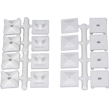 Palapeilikiinnike Pisla Valkoinen