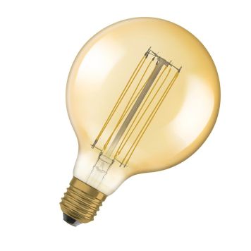LED-lamppu Osram Vintage Globe Kulta E27 8,8 W 12,4 cm