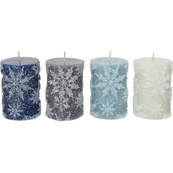 Kynttilä lumihiutale lajitelma