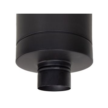 Aloituskappale HTT Eristetylle piipulle Musta Ø115 mm