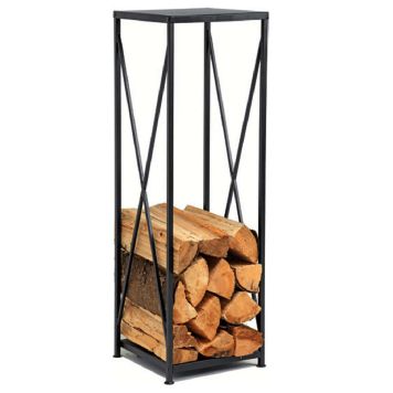 Halkoteline HTT musta 34 x 34 x 111 cm