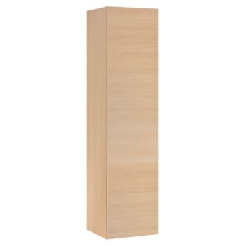 Korkea kaappi Temal 1 ovi oikealla vaalea tammi 30 cm
