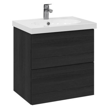 Allaskaappi Temal Trend musta puu 62,5 x 45 x 64 cm