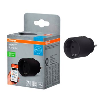 Älypistorasia Osram Smart+ WiFi musta 2300 W/10 A IP20