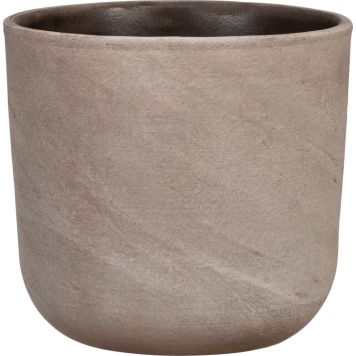 Suojaruukku Travertino ruskea 14 cm